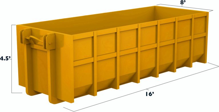15-yard roll-off dumpster in Lake Helen, FL.