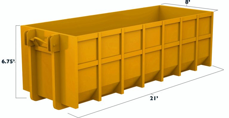 30-yard roll-off dumpster in Union Park, FL.